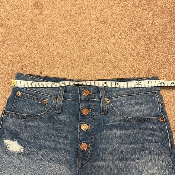Jcrew jeans high rise short size 24 - Picture 6 of 6